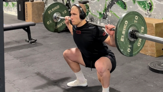 Przysiad high bar