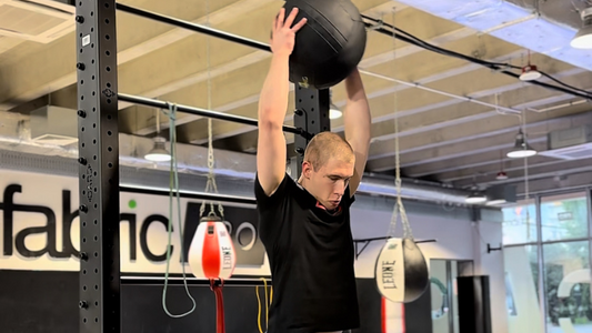 Medicine ball throw down