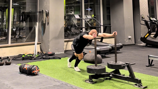 Pchanie sani / prowler push